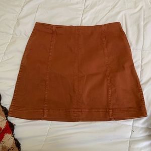 Fitted Mini Skirt
